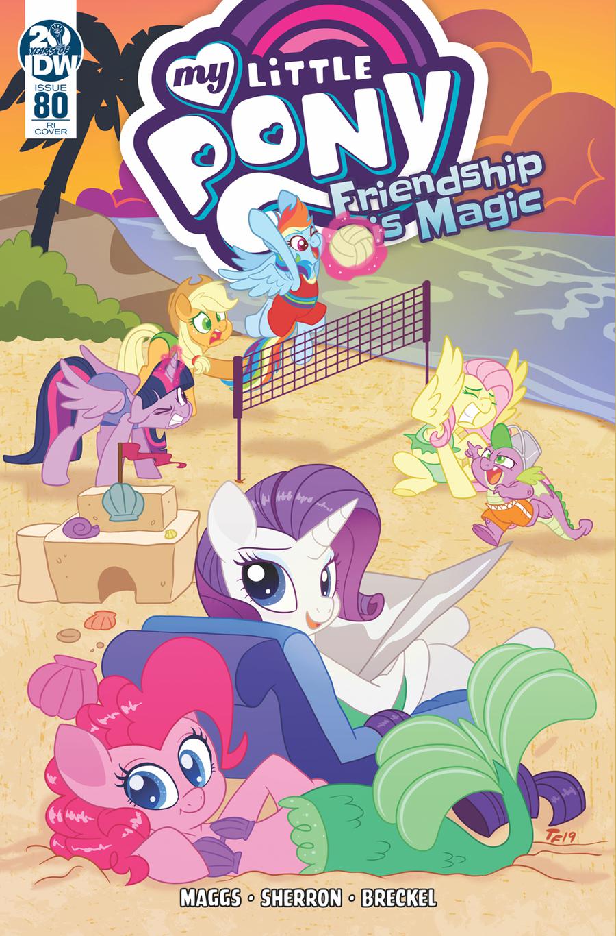 My Little Pony Friendship Is Magic #80 Cover C Incentive Trish Forstner Variant Cover