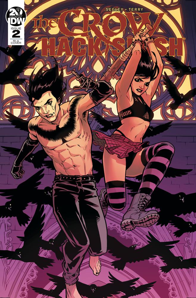 Crow Hack Slash #2 Cover B Incentive Rebekah A Isaacs Variant Cover