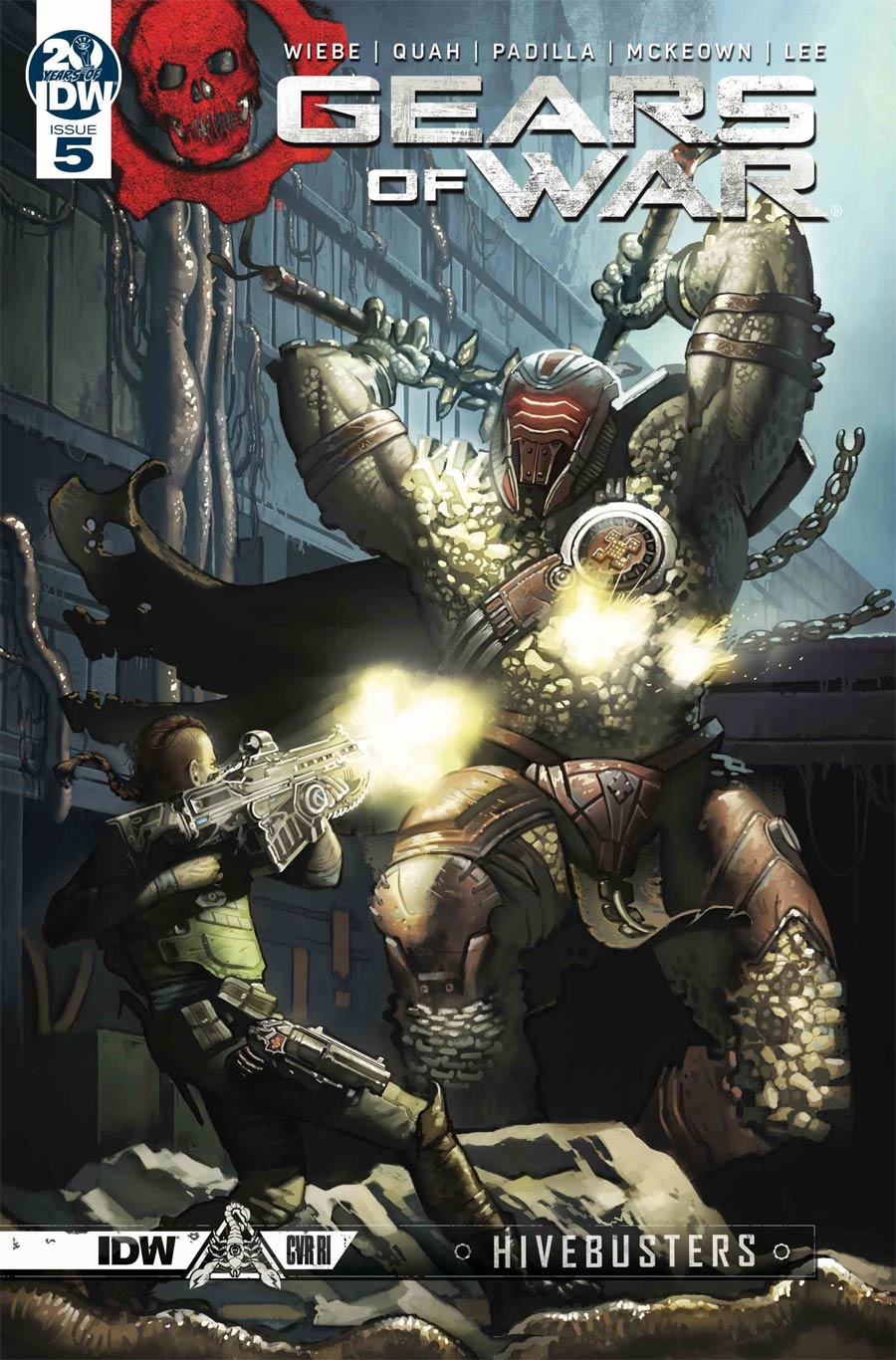 Gears Of War Hivebusters #5 Cover B Incentive Pierre Droal Variant Cover