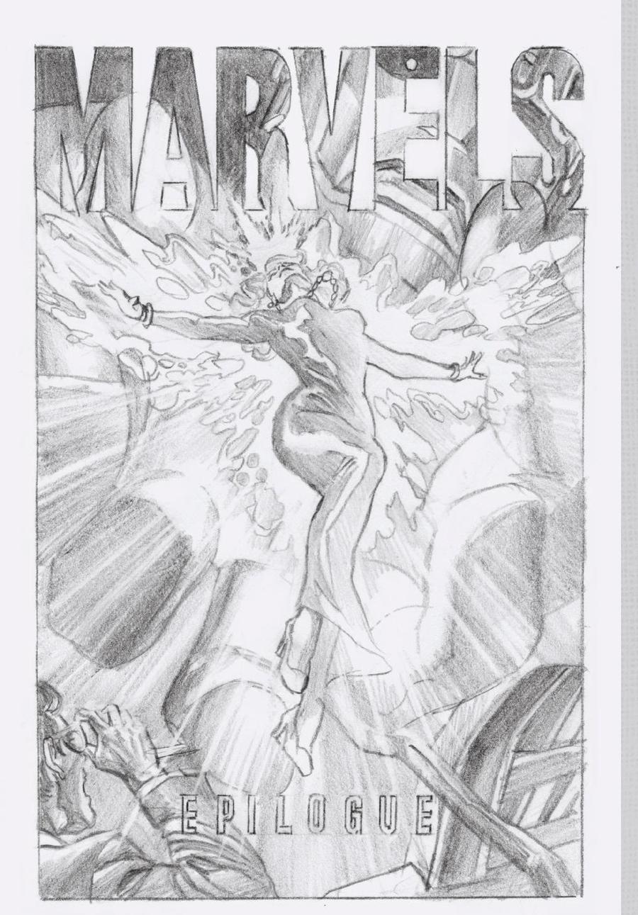 Marvels Epilogue #1 Cover H Incentive Alex Ross Sketch Cover