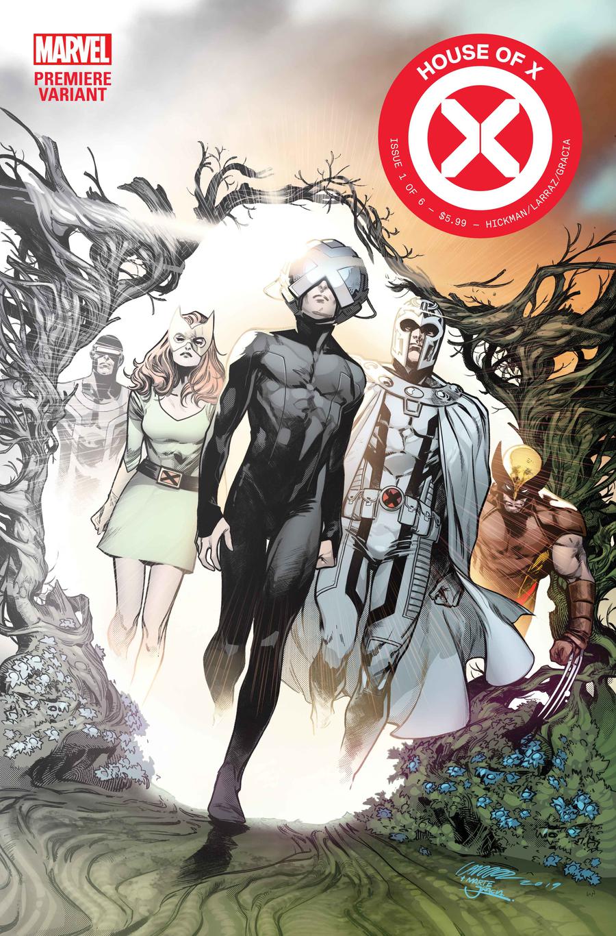 House Of X #1 Cover O Incentive Pepe Larraz Premiere Variant Cover