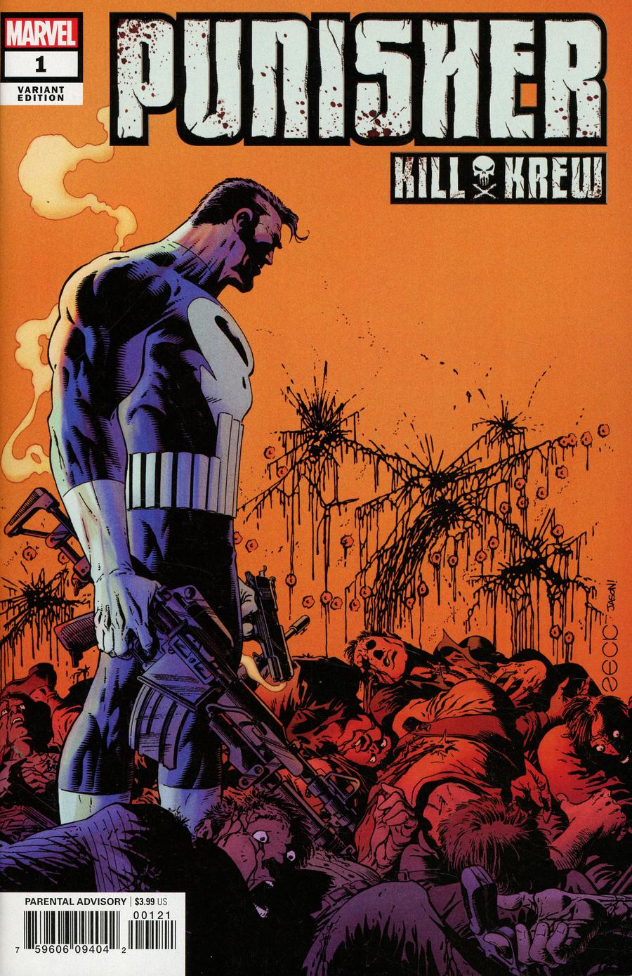 Punisher Kill Krew #1 Cover C Incentive Mike Zeck Hidden Gem Variant Cover