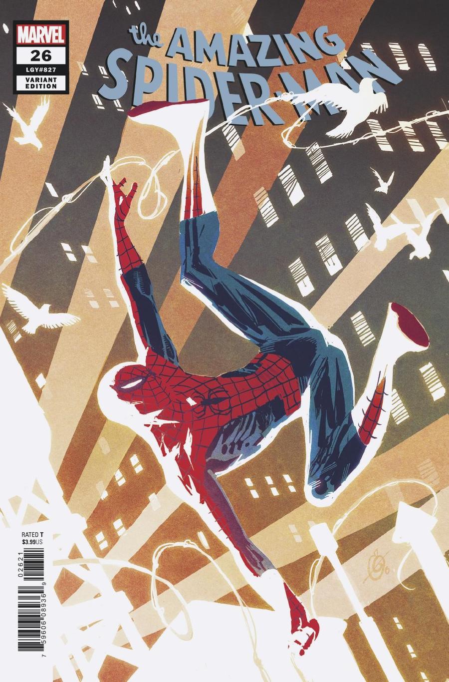 Amazing Spider-Man Vol 5 #26 Cover B Incentive Ron Garney Variant Cover