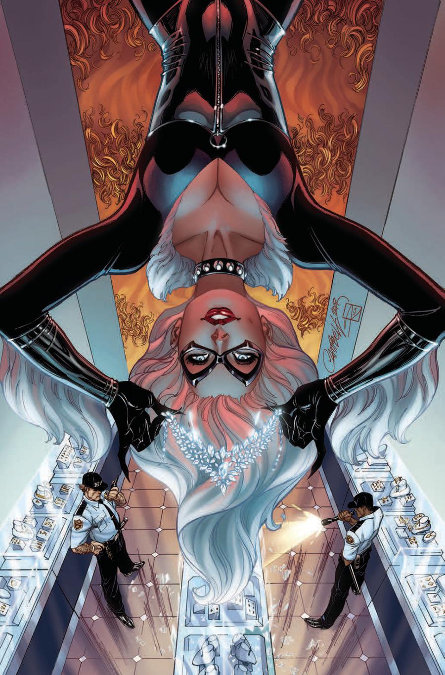 Black Cat #2 Cover D Incentive J Scott Campbell Virgin Cover