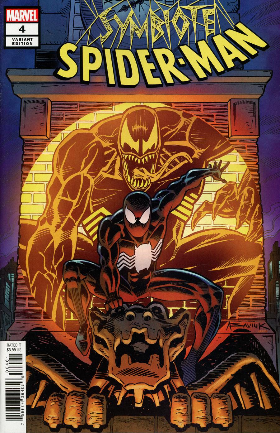 Symbiote Spider-Man #4 Cover C Incentive Alex Saviuk Variant Cover