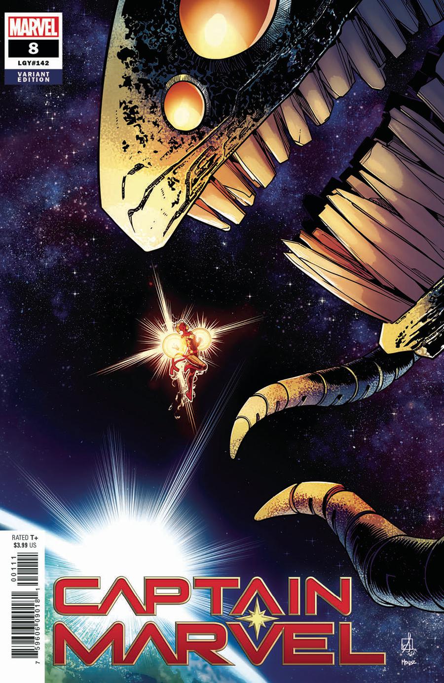 Captain Marvel Vol 9 #8 Cover C Incentive Sean Izaakse Variant Cover