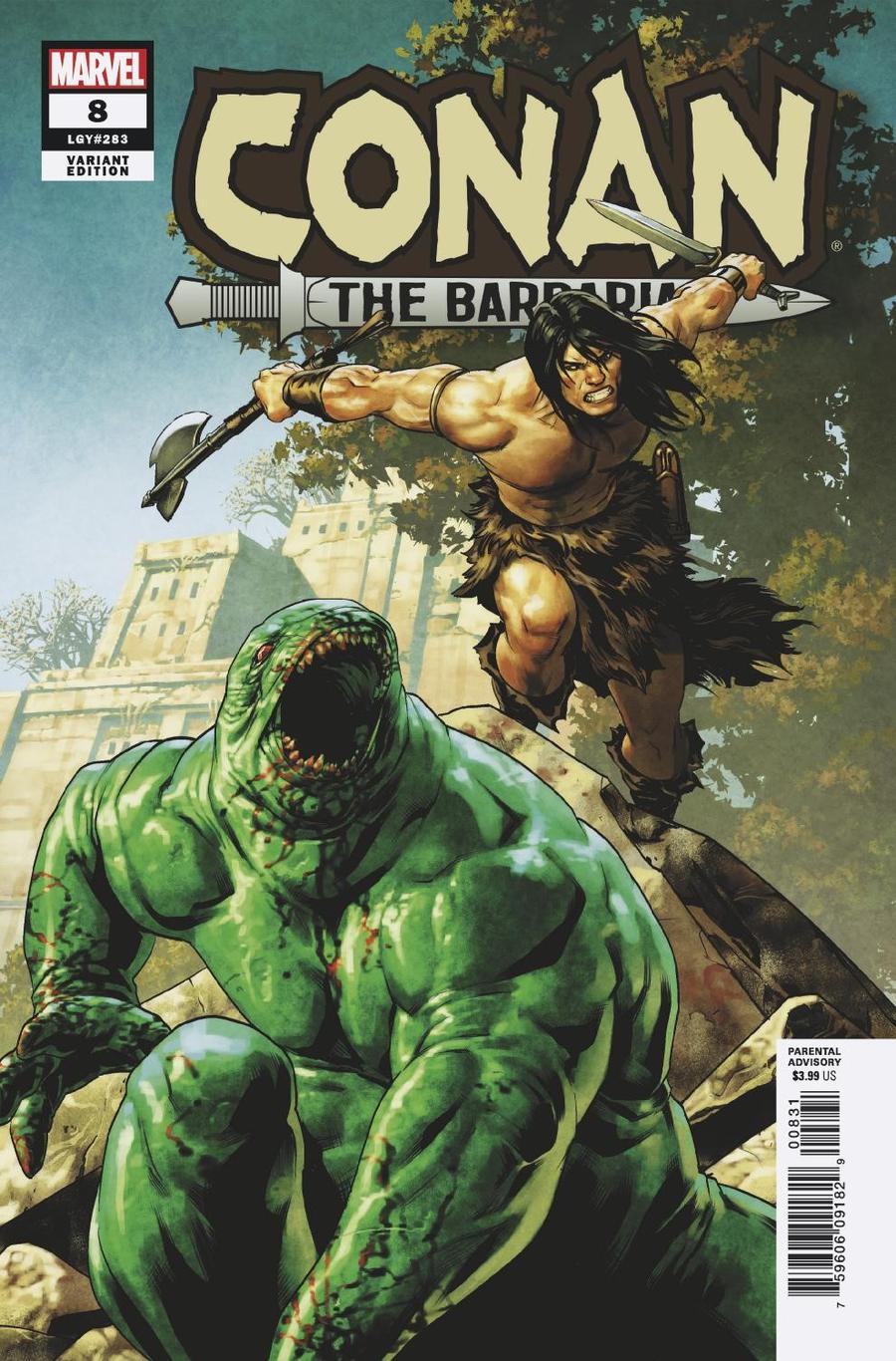 Conan The Barbarian Vol 4 #8 Cover C Incentive Jesus Saiz Variant Cover