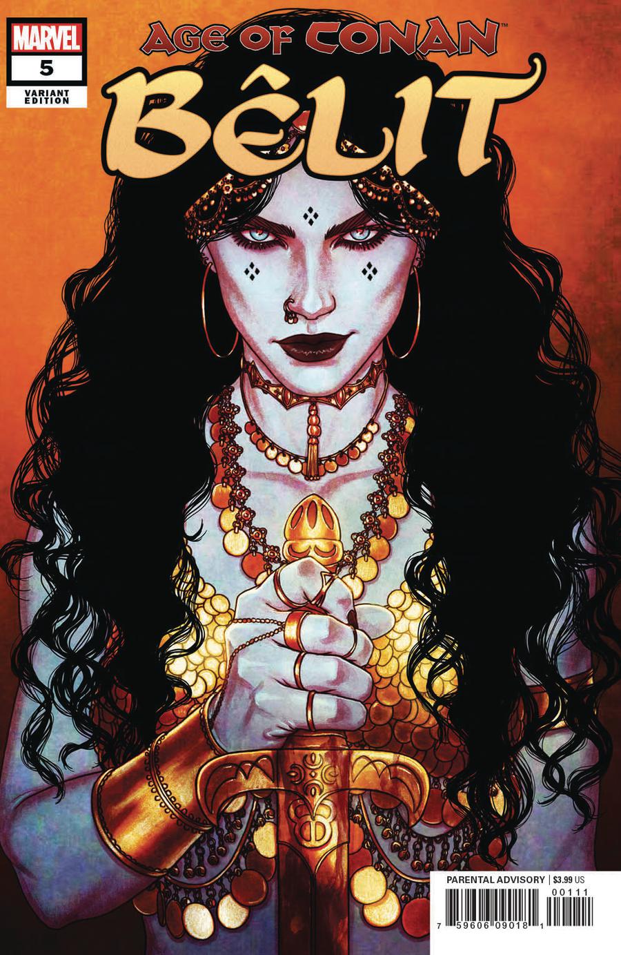 Age Of Conan Belit Queen Of The Black Coast #5 Cover C Incentive Jenny Frison Variant Cover