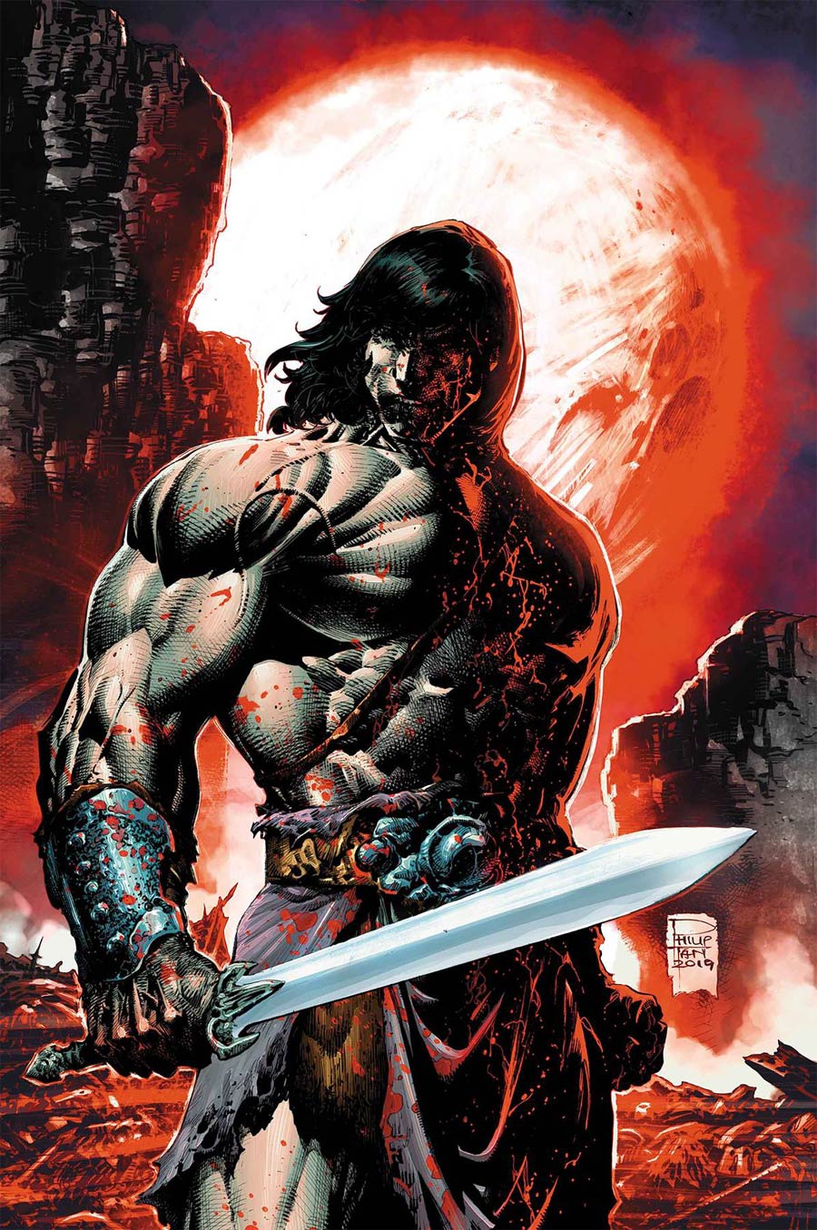 Savage Sword Of Conan #7 Cover B Incentive Philip Tan Variant Cover