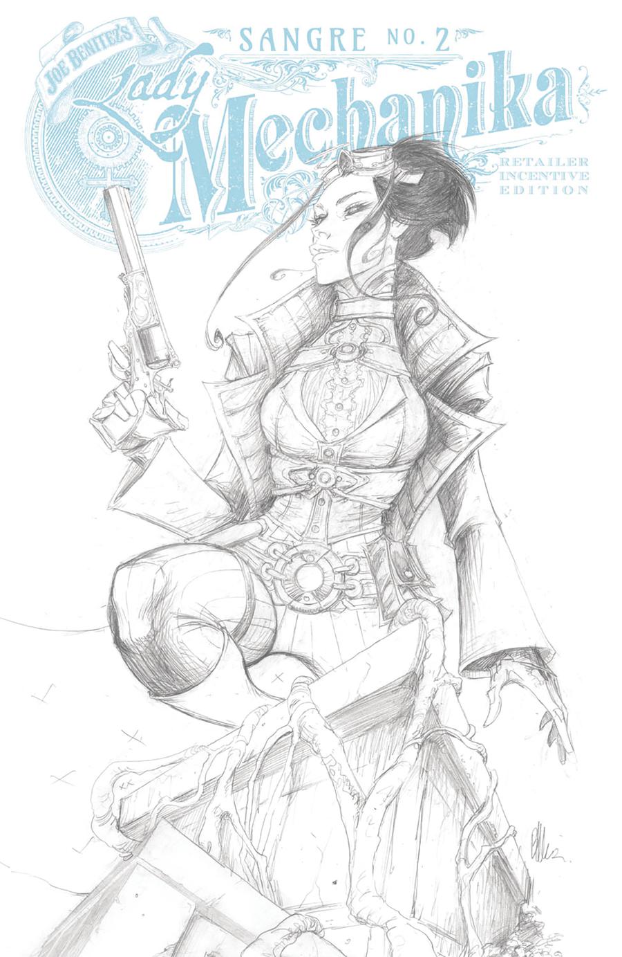 Lady Mechanika Sangre #2 Cover C Incentive Joe Benitez Variant Cover