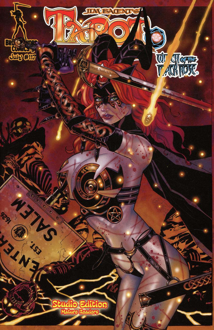 Tarot Witch Of The Black Rose #117 Cover C Incentive Special Variant Cover