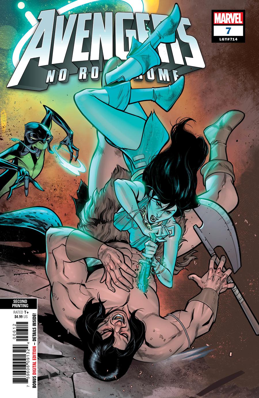Avengers No Road Home #7 Cover C 2nd Ptg Variant Paco Medina Cover