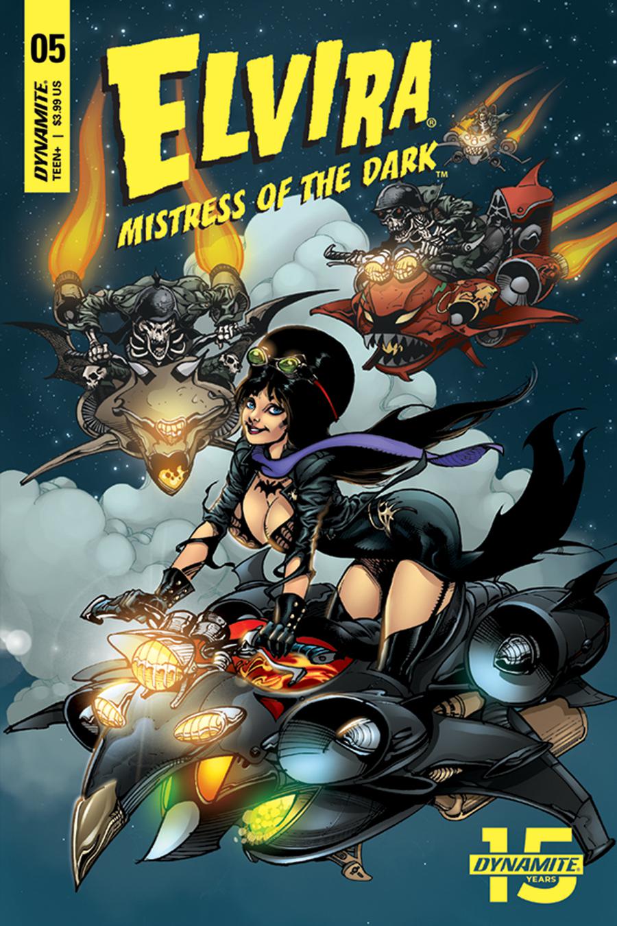 Elvira Mistress Of The Dark Vol 2 #5 Cover E Variant Roberto Castro Color Cover