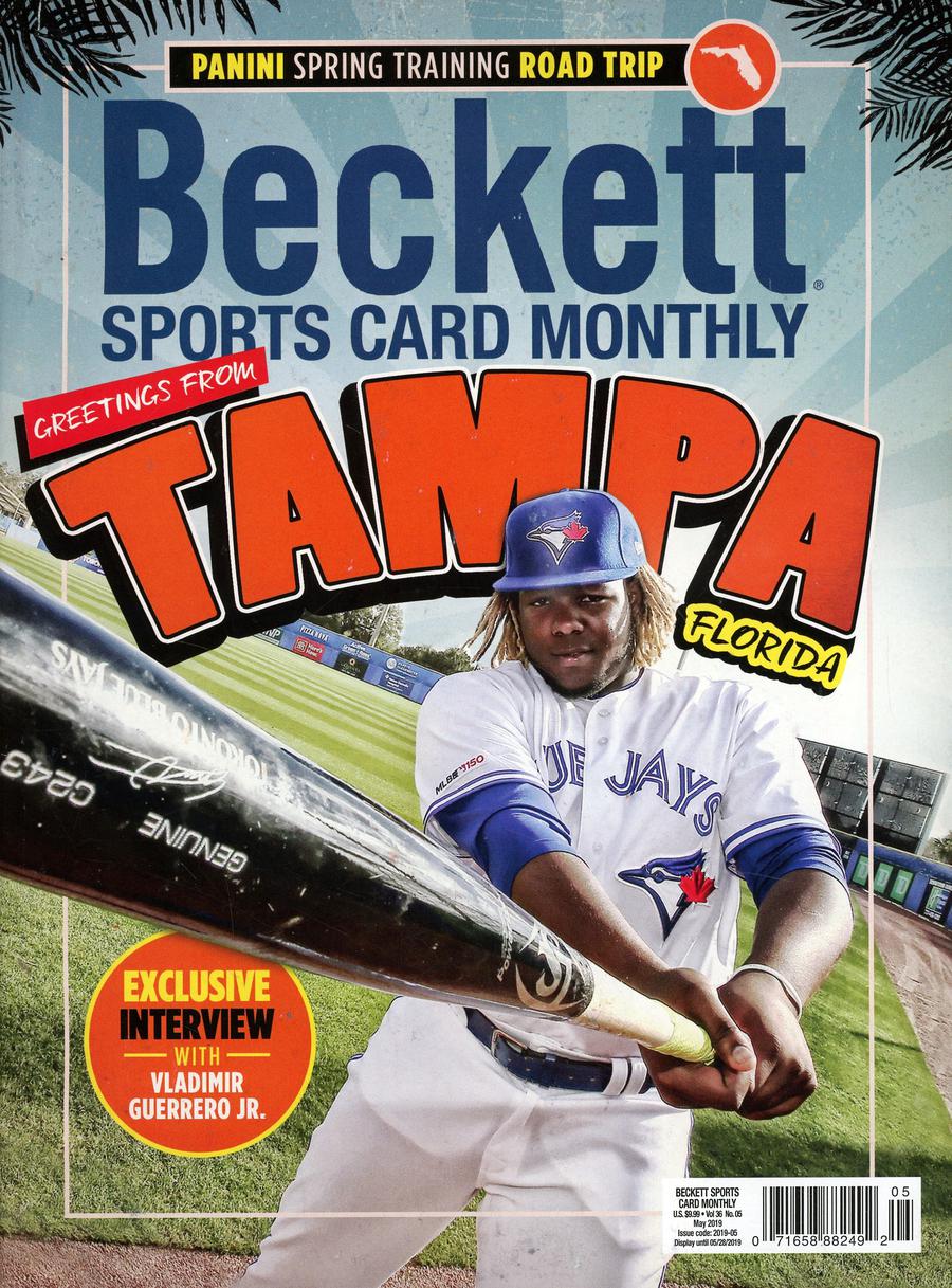 Beckett Sports Card Monthly #410 Vol 36 #5 May 2019