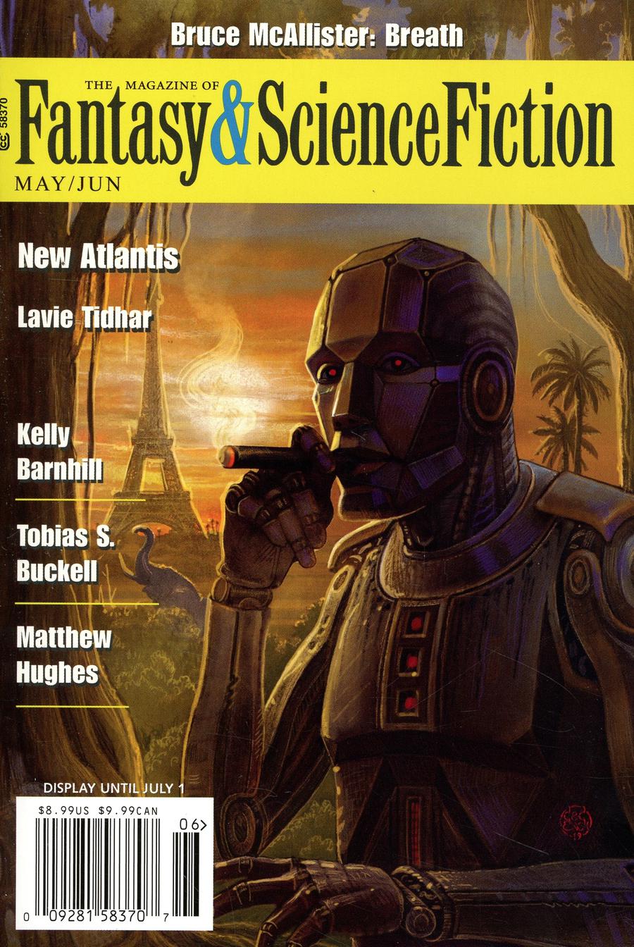 Fantasy & Science Fiction Digest Vol 136 #5 & 6 May / June 2019