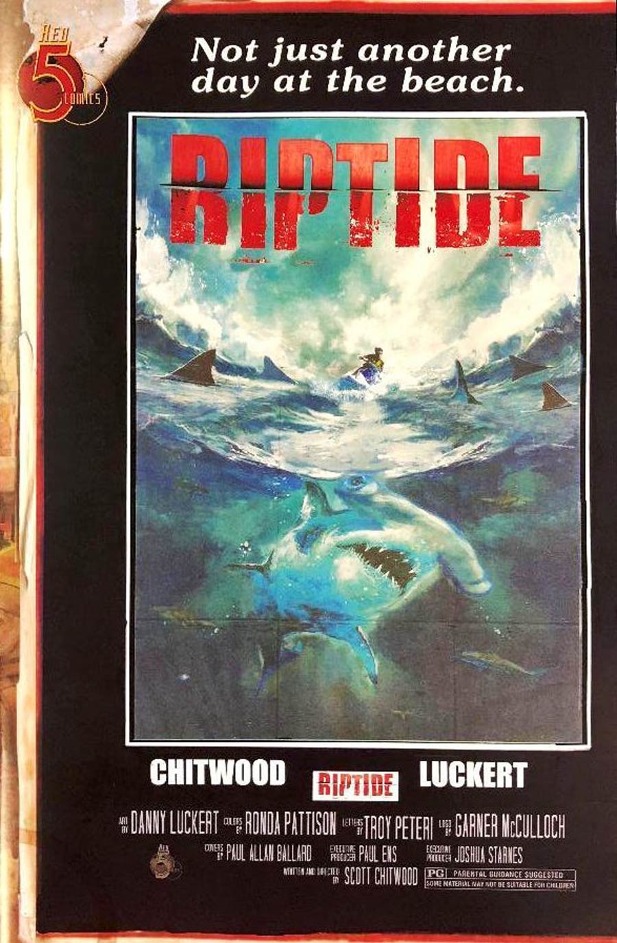 Riptide (Red 5 Comics) #2 Cover B 2nd Ptg
