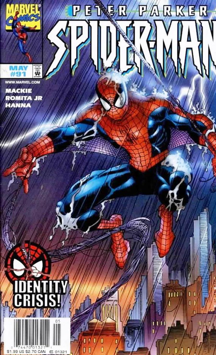 Spider-Man #91 Cover C Newsstand Edition