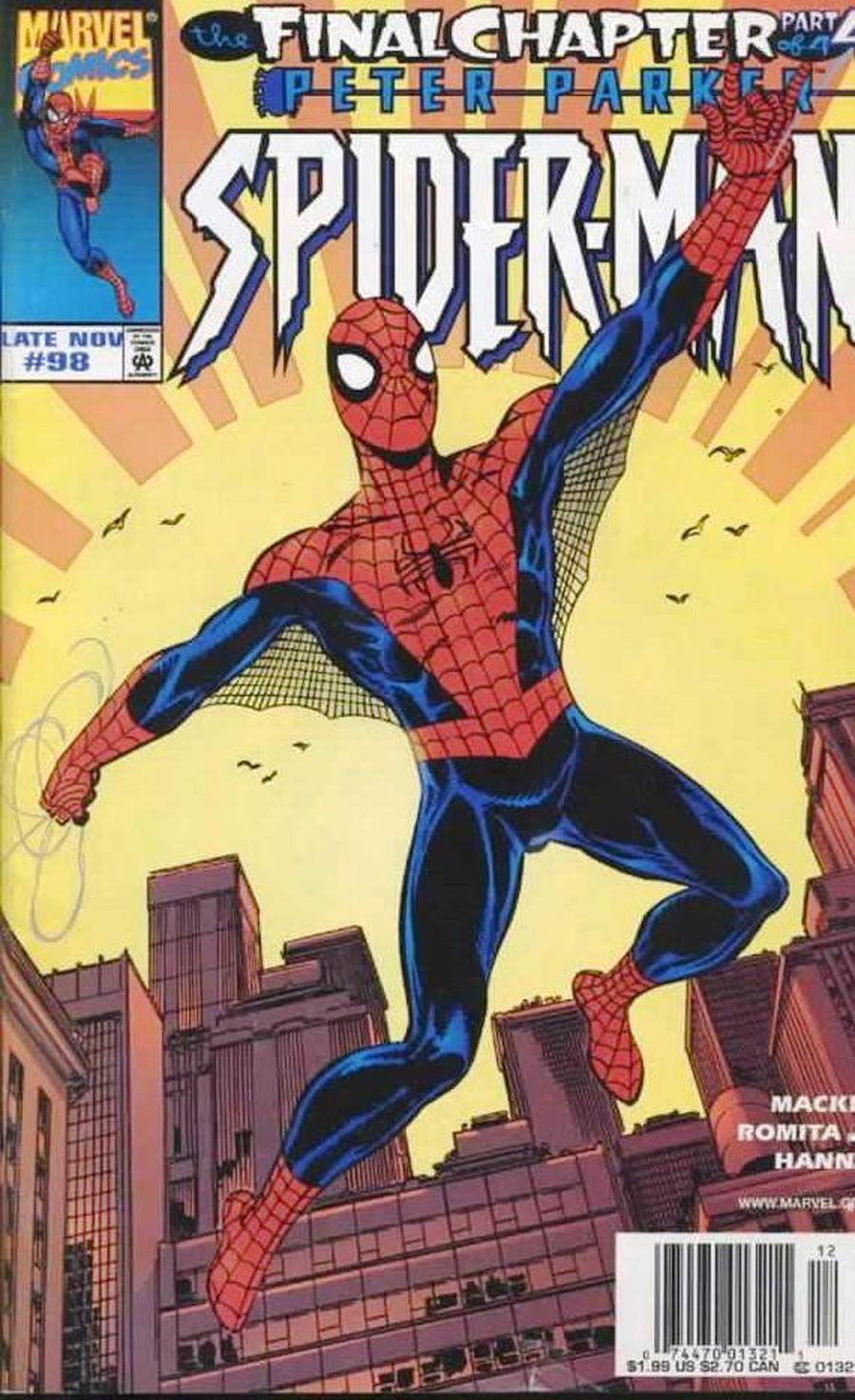 Spider-Man #98 Cover C Newsstand Edition