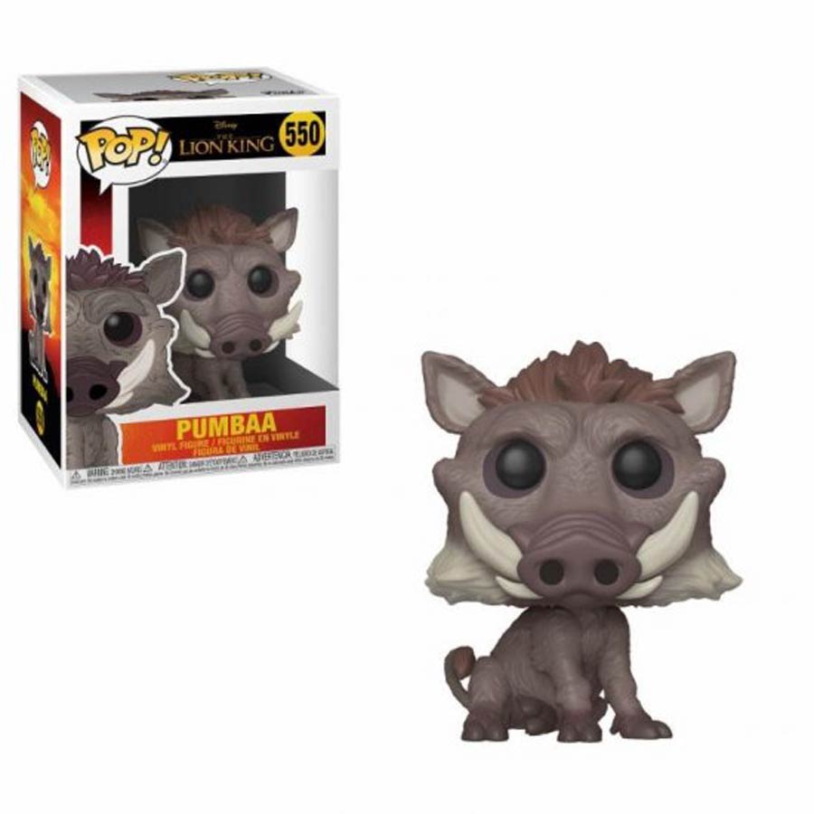 POP Disney 550 The Lion King Live Action Pumbaa Vinyl Figure
