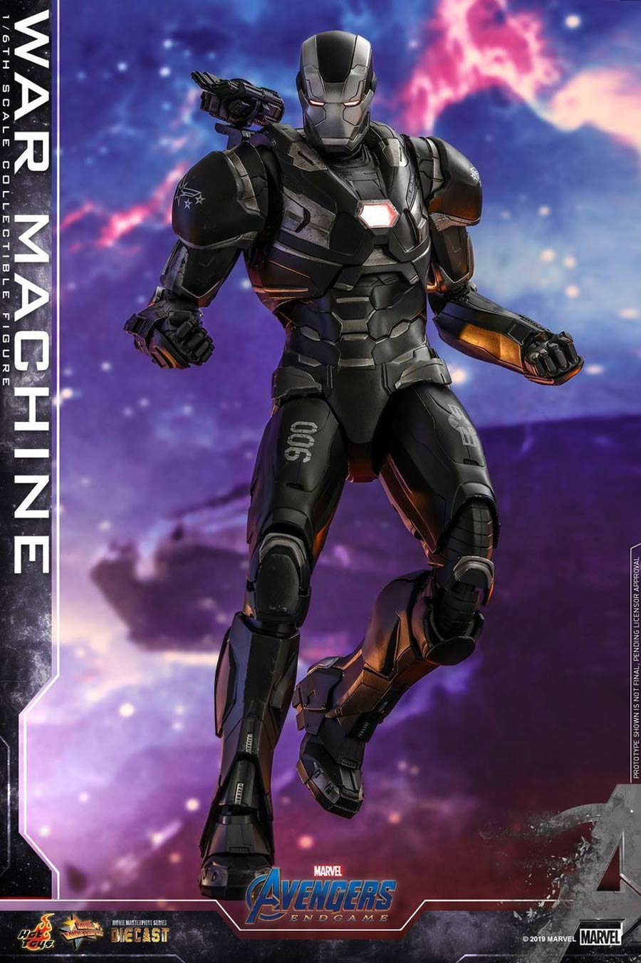 Avengers Endgame War Machine Sixth Scale Figure
