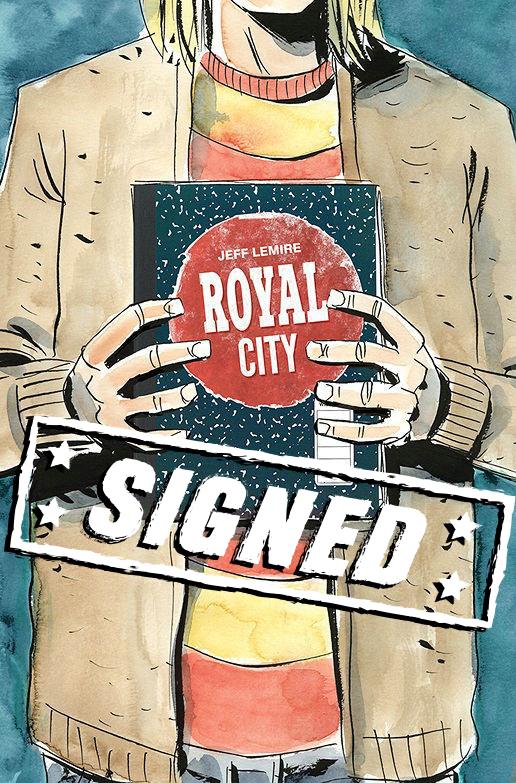 Royal City Vol 3 We All Float On TP Signed By Jeff Lemire