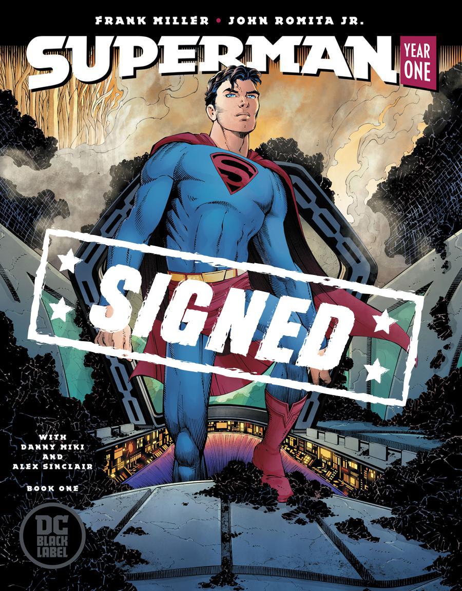 Superman Year One #1 Cover E Regular John Romita Jr Cover Signed By John Romita Jr