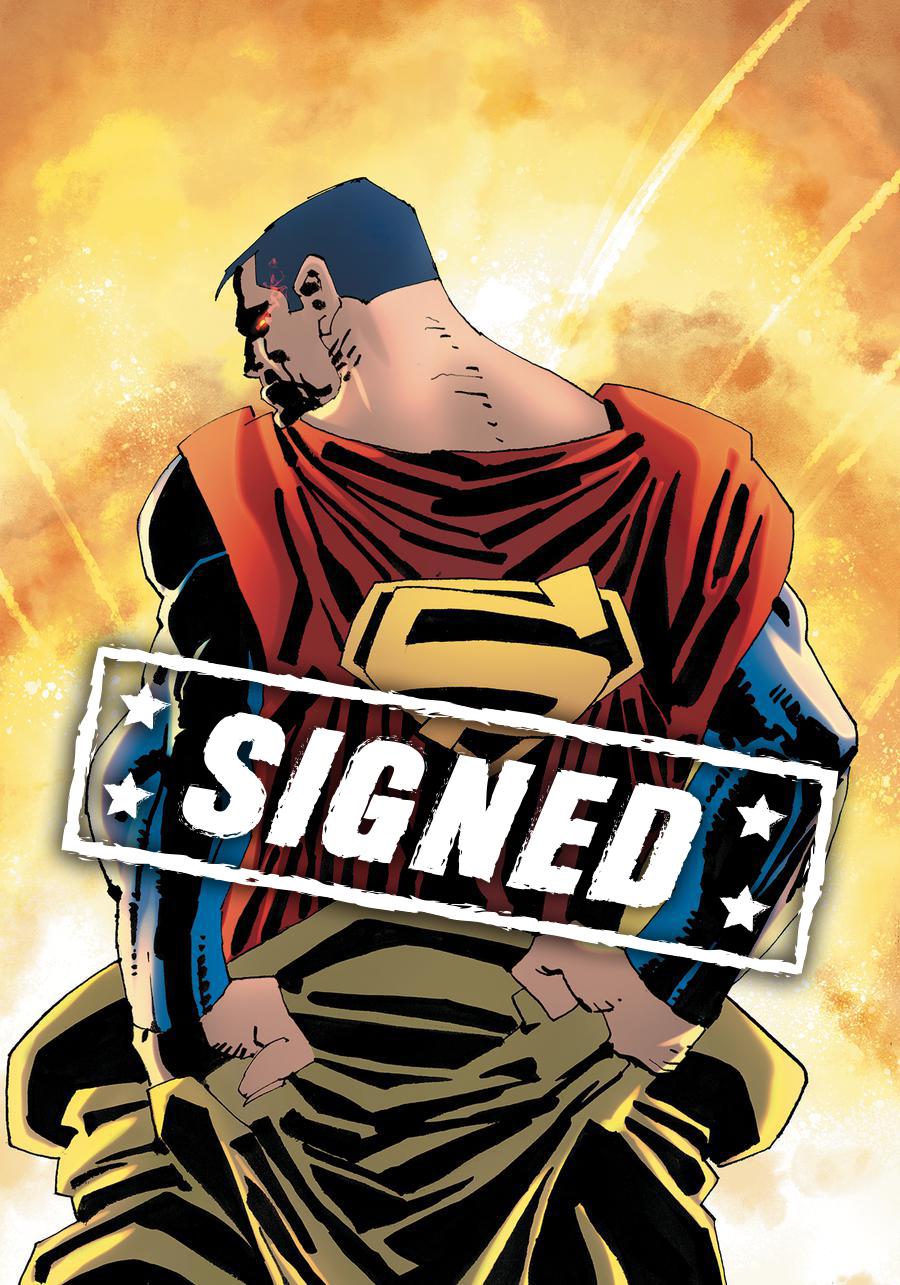 Superman Year One #1 Cover F Variant Frank Miller Cover Signed By John Romita Jr