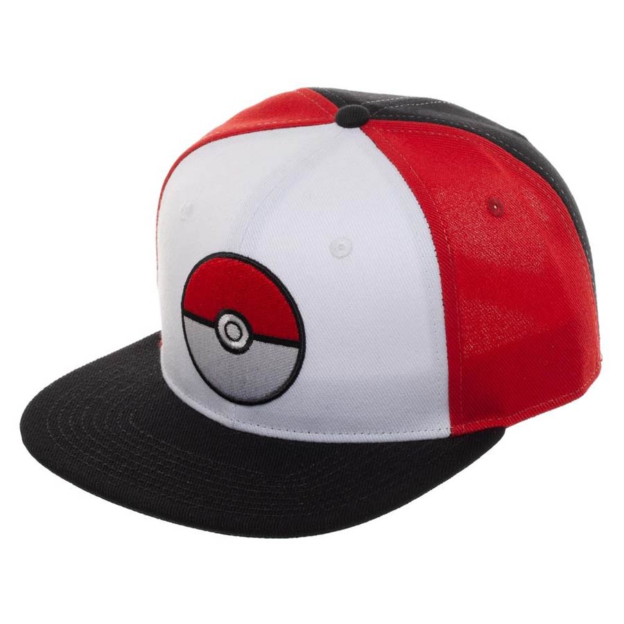 Pokemon Pokeball Snapback Cap