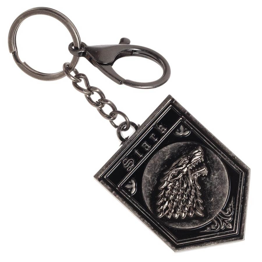 Game Of Thrones Stark Banner Keychain