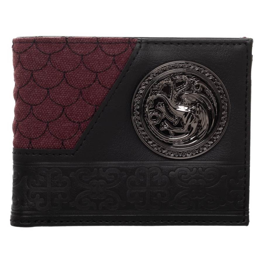 Game Of Thrones House Targaryen Bi-Fold Wallet