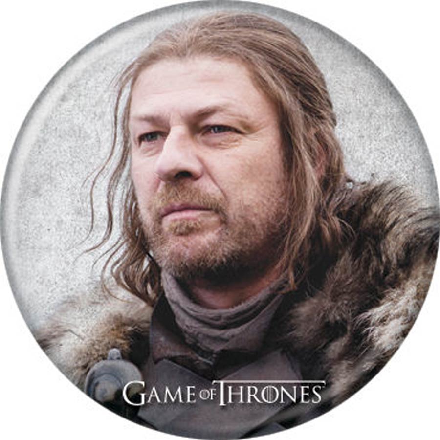 Game Of Thrones 1.25-inch Button - Ned Stark (87361)