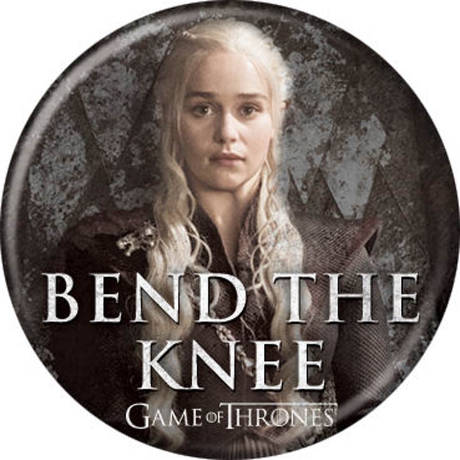 Game Of Thrones 1.25-inch Button - Daenerys Bend The Knee (87367)