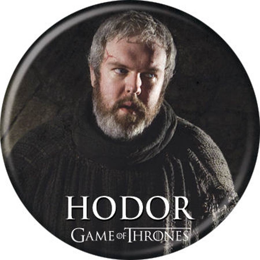 Game Of Thrones 1.25-inch Button - Hodor (87370)