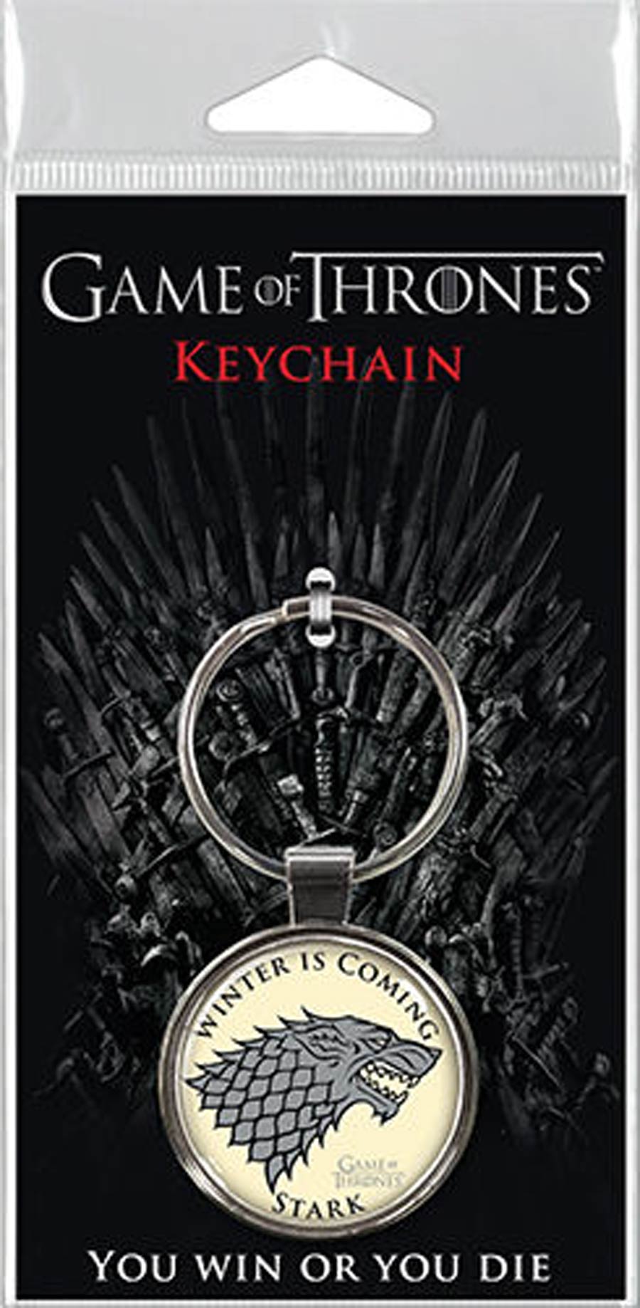 Game Of Thrones Keychain - Stark Sigil (66172KR)