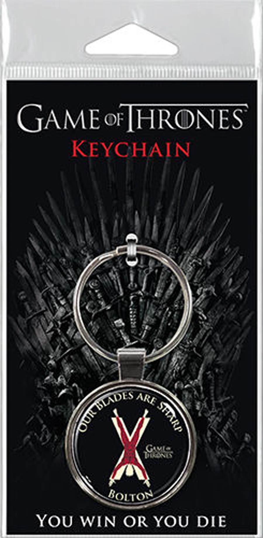 Game Of Thrones Keychain - Bolton Sigil (66175KR)
