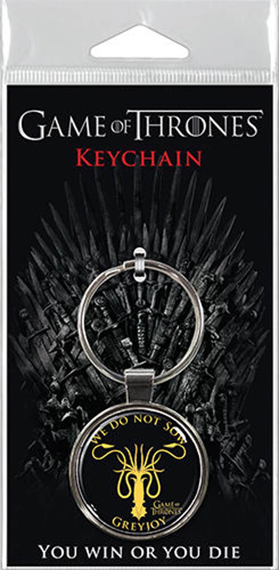 Game Of Thrones Keychain - Greyjoy Sigil (66176KR)
