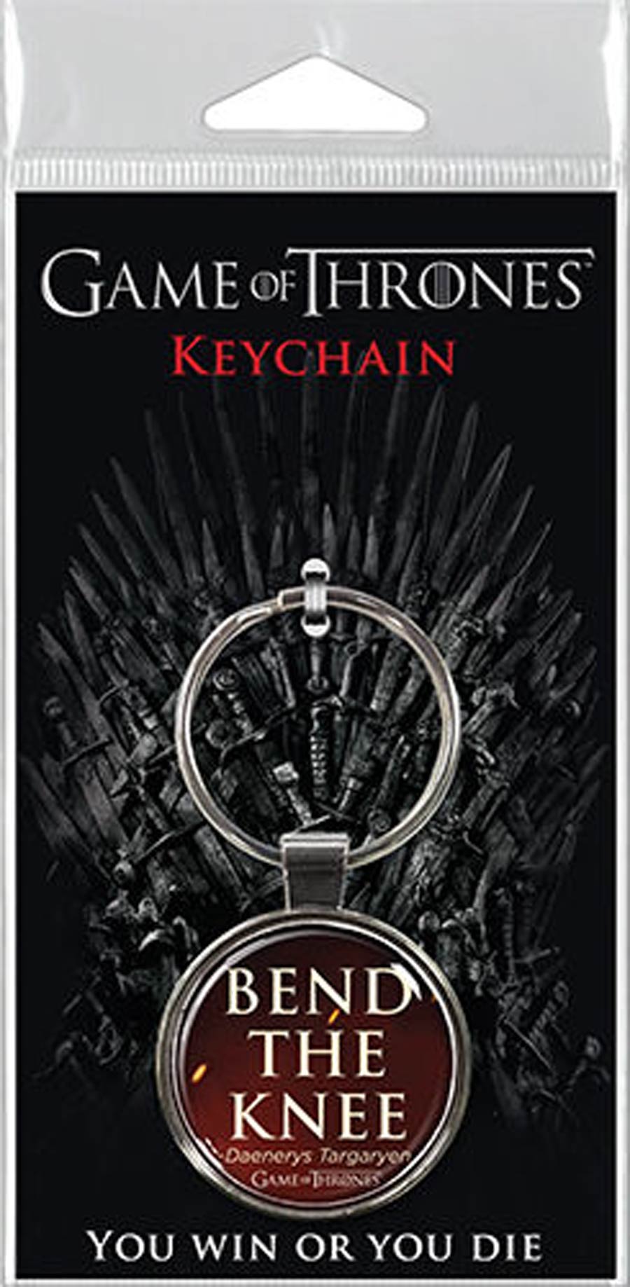 Game Of Thrones Keychain - Bend The Knee (66178KR)