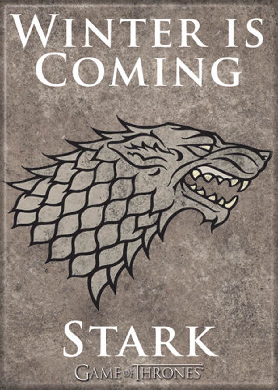 Game Of Thrones 2.5x3.5-inch Magnet - Stark Emblem (73199GT)
