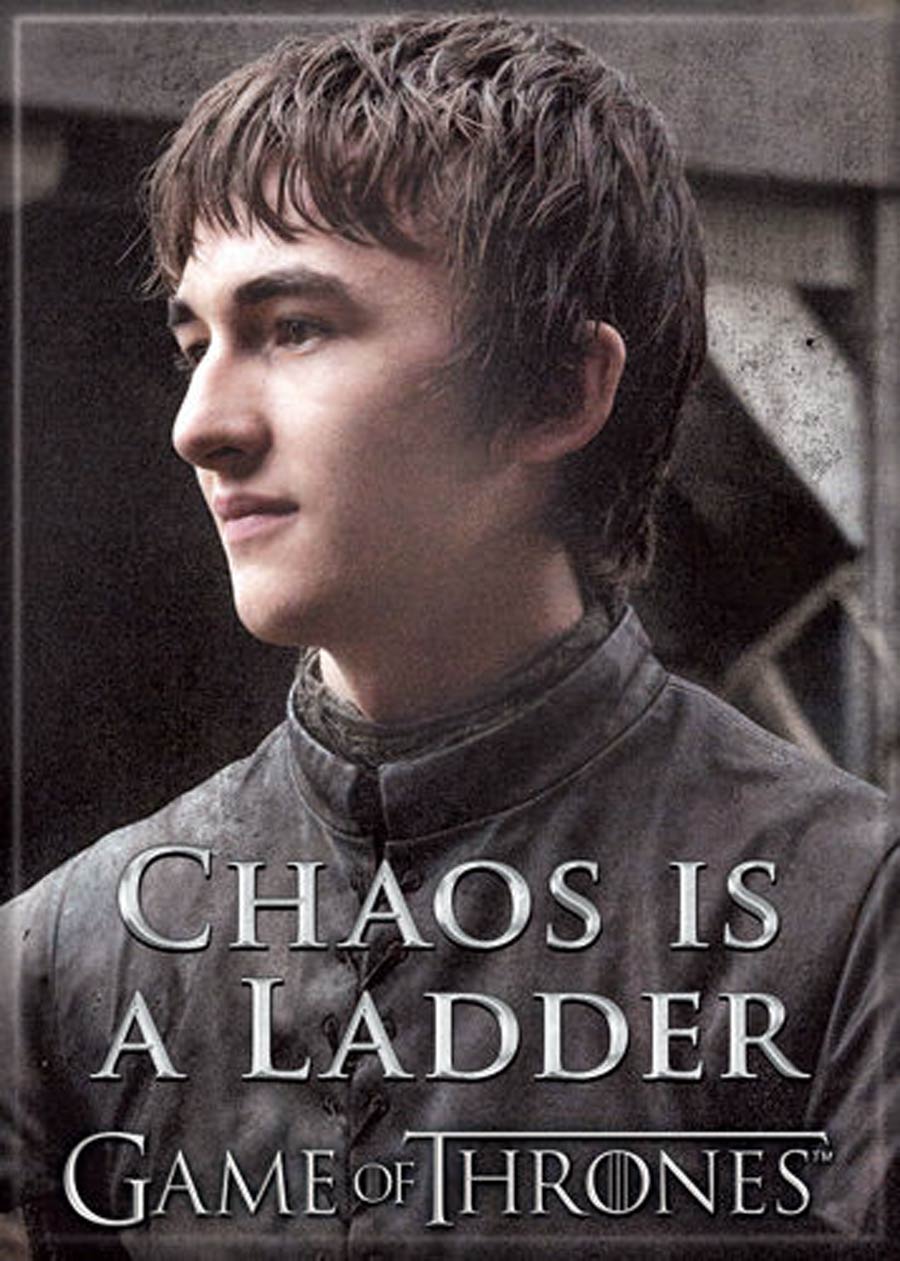 Game Of Thrones 2.5x3.5-inch Magnet - Bran Chaos Is A Ladder (73218GT)