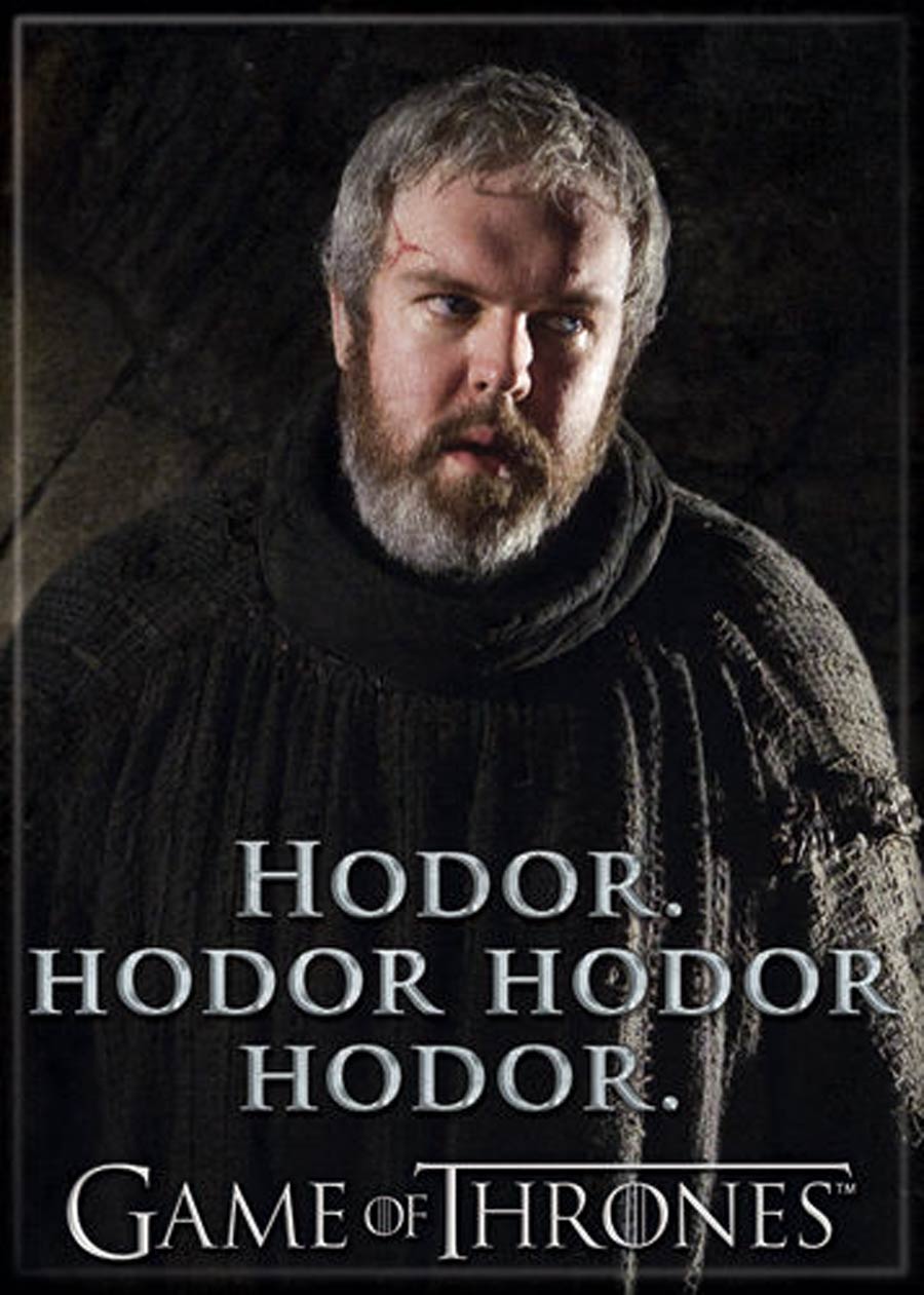 Game Of Thrones 2.5x3.5-inch Magnet - Hodor (73223GT)