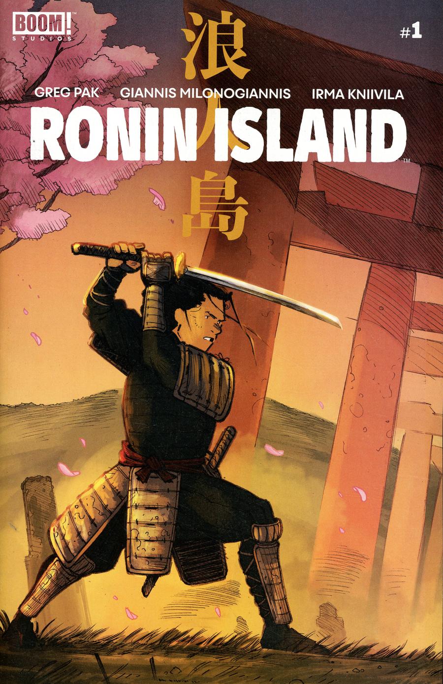 Ronin Island #1 Cover I 2nd Ptg Variant Giannis Milonogiannis Cover
