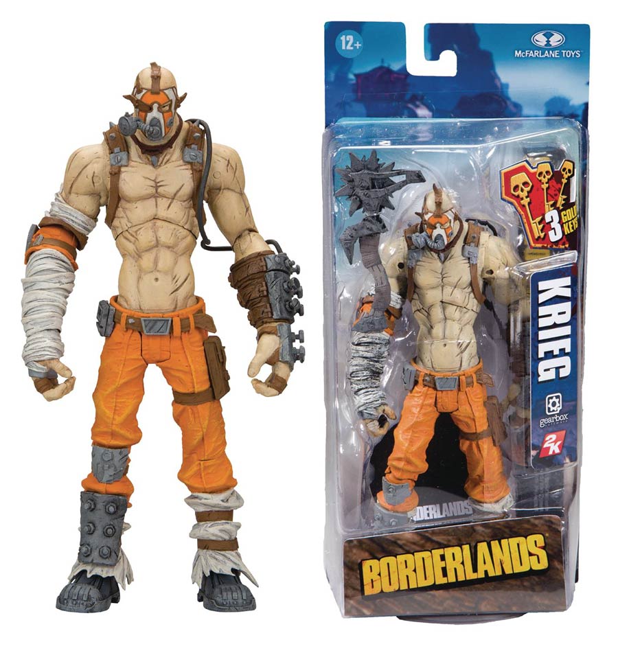 Borderlands Krieg 7-Inch Action Figure Case