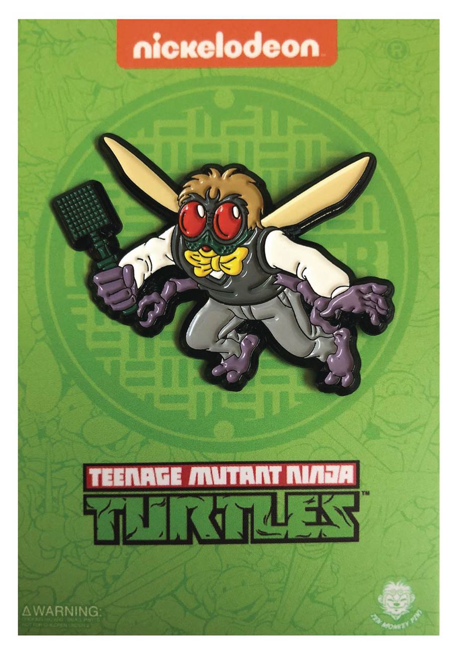 Teenage Mutant Ninja Turtles Enamel Pin - Baxter Stockman