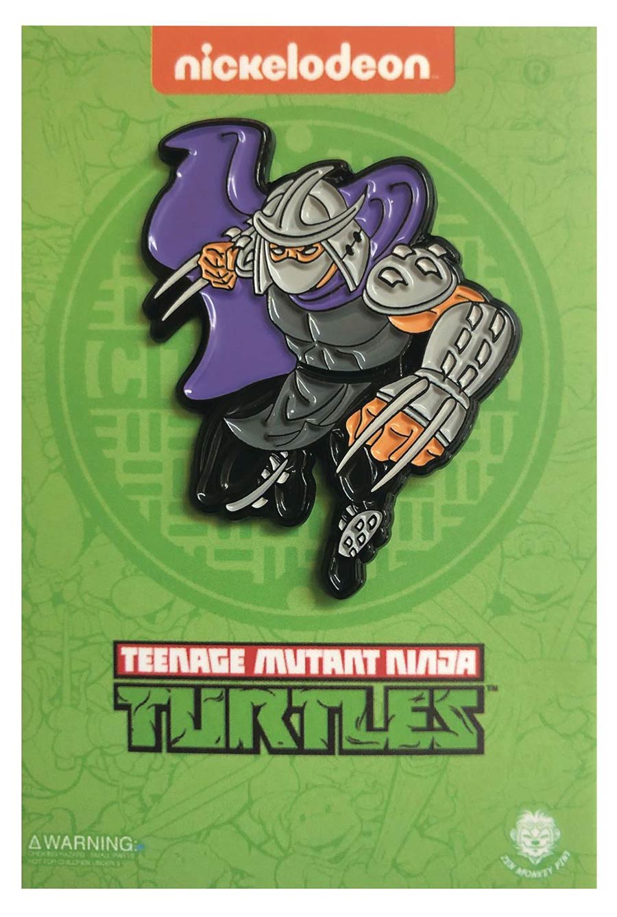 Teenage Mutant Ninja Turtles Enamel Pin - Leaping Shredder