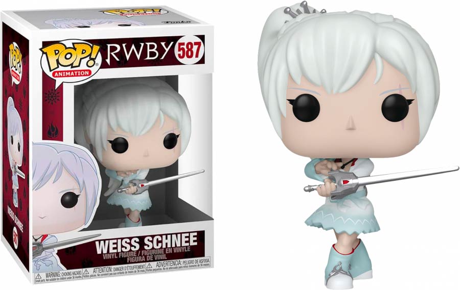 POP Animation RWBY Weiss Schnee Vinyl Figure