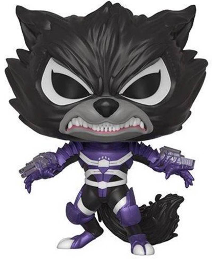 POP Marvel Marvel Venom Venomized Rocket Raccoon Vinyl Bobble Head