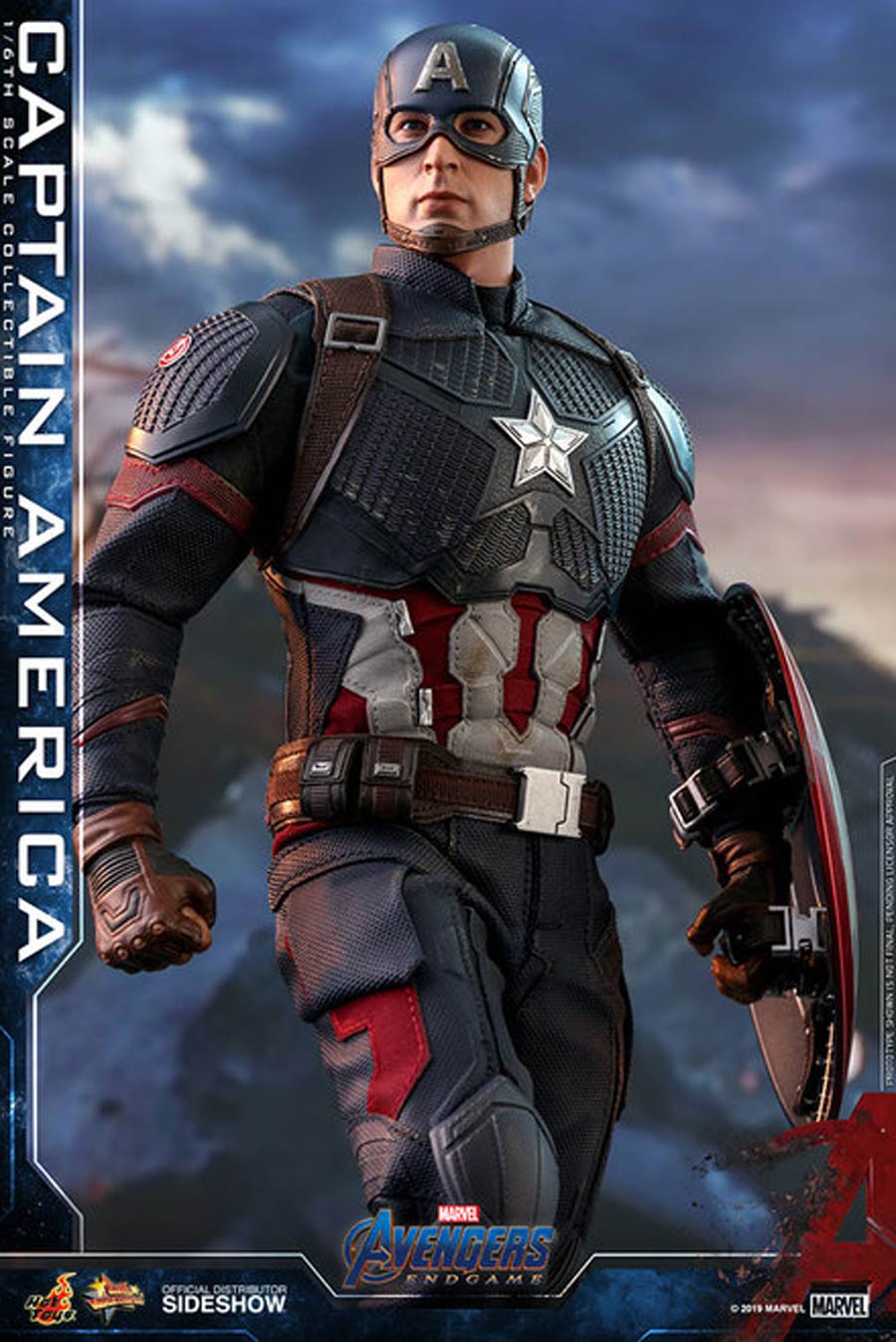 Avengers Endgame Captain America Sixth Scale Figure