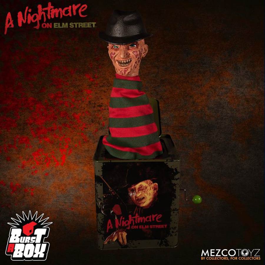 Nightmare On Elm Street Freddy Krueger Burst-A-Box