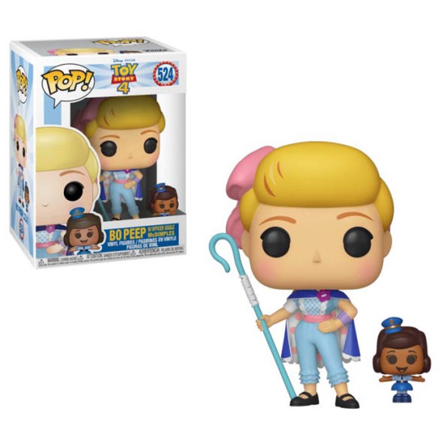 POP Disney 524 Toy Story 4 Bo Peep With Officer McDimples Vinyl Figure