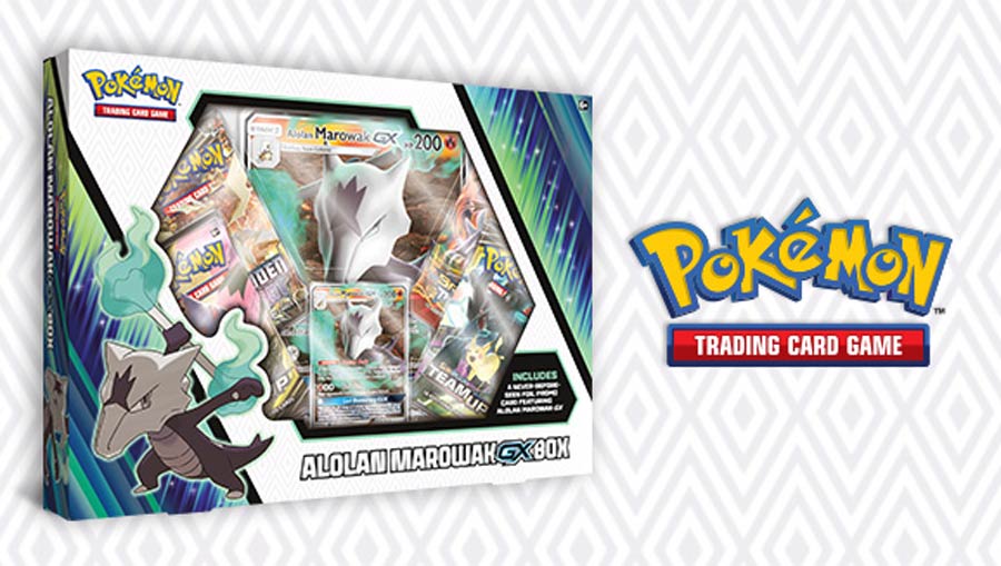 Pokemon TCG Alolan Marowak GX Box